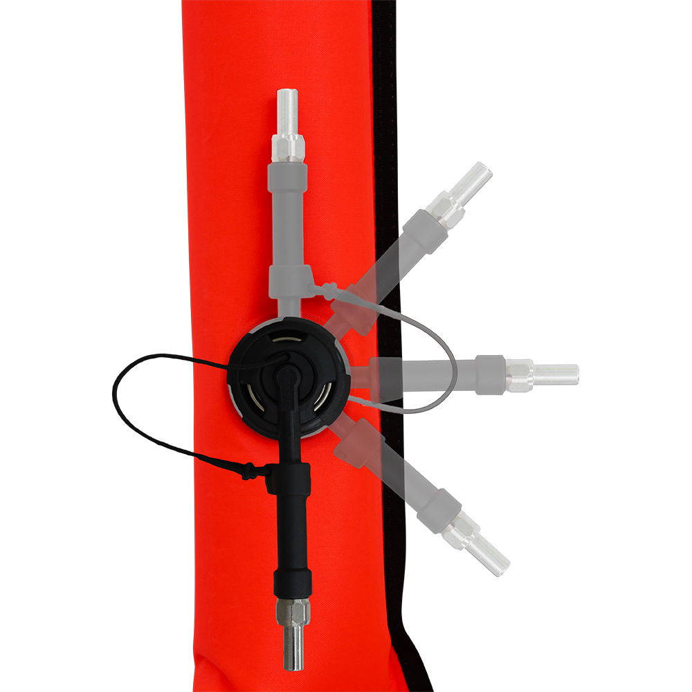 Scubaforce Tec-Boje mit Ventil