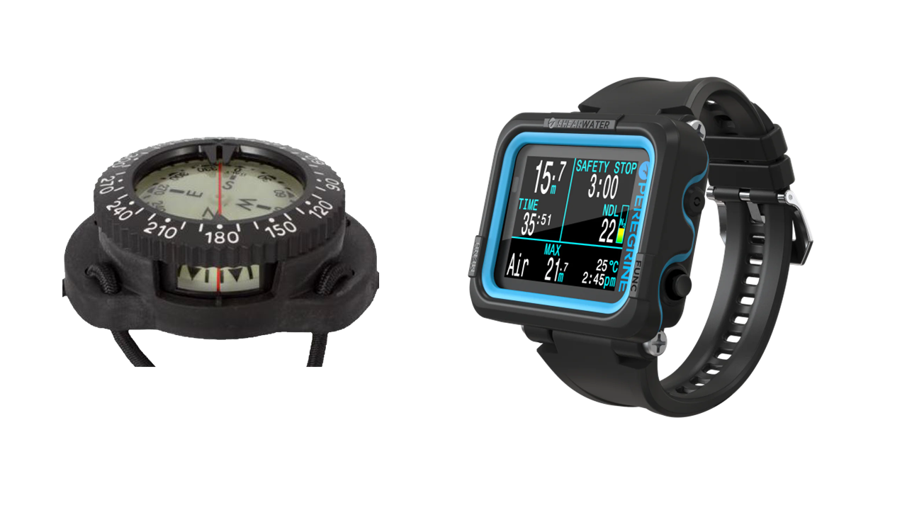 Black Friday Deal 3: Shearwater Peregrine + Scubaforce Kompass